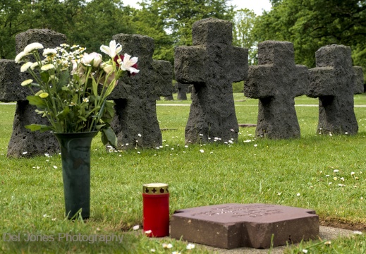 The German war cemetery in Le Cambre