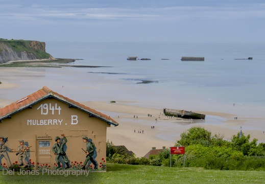 The Mulberry Harbour remains