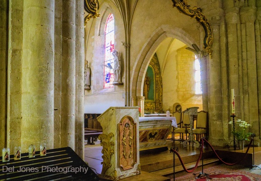 At he pulpit