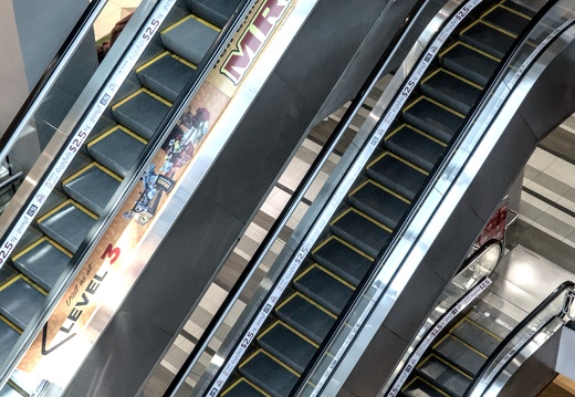  One goes up, one goes down