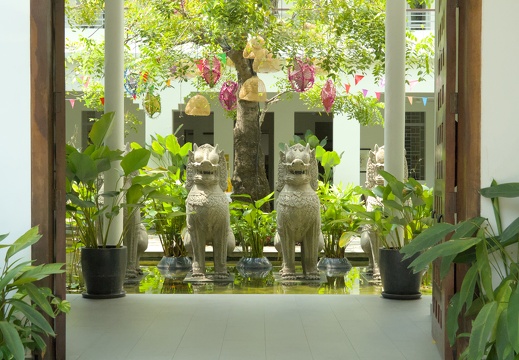 A grand entrance