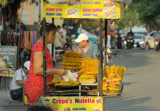 Selling crisps