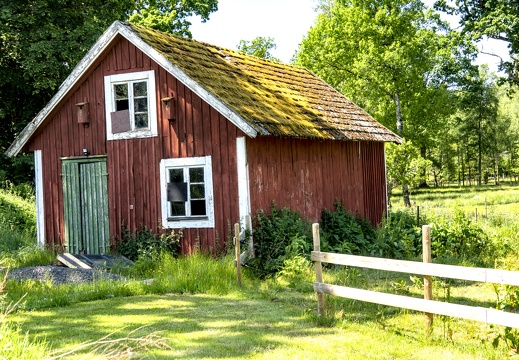 An old Swedish barn