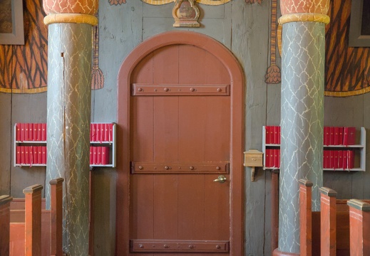  A closed door