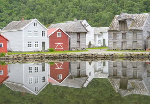 Mirrored water