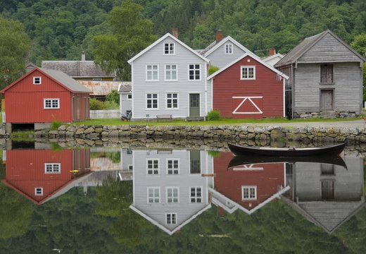  Houses in the water