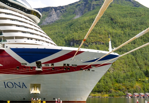 Iona berthed
