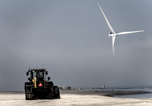 Clearing away in the fog