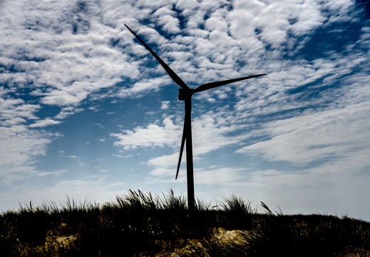 Cracked sky in contrast