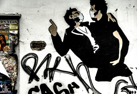 You can keep your mask on!