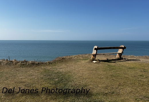 A calm sea with view