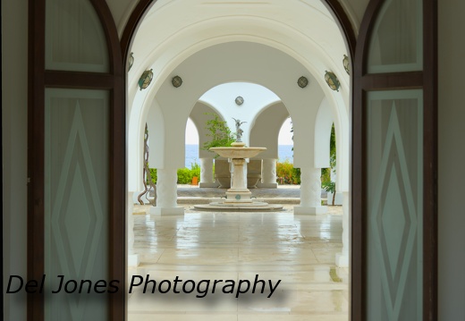 Doorway to a fountain