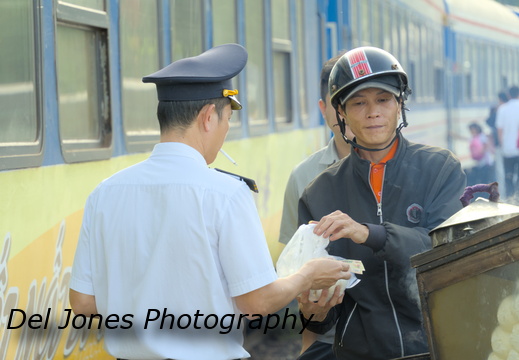 A shady purchase from the guard