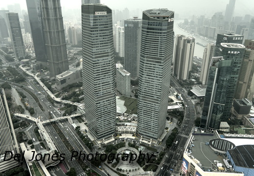 From the top of the Pearl Tower Shanghai