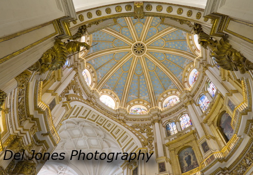 Granada Cathedral. What a roof
