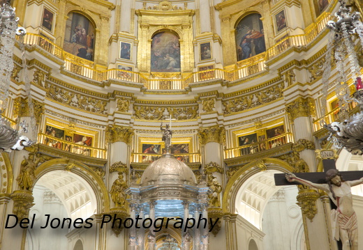 Granada Cathedral altar