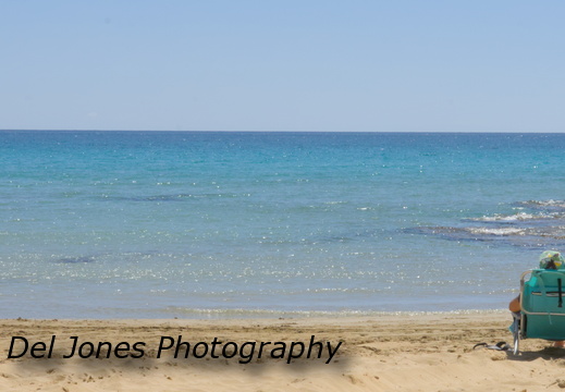 Enjoying the sea view