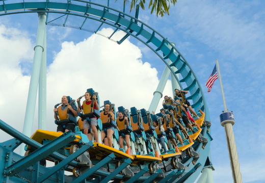 Pipeline, The surf coaster 1