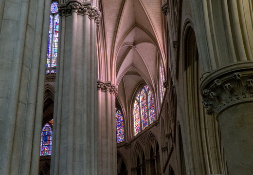 A curved archway