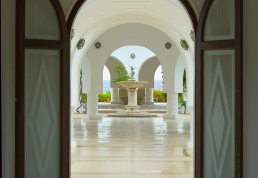 Doorway to a fountain