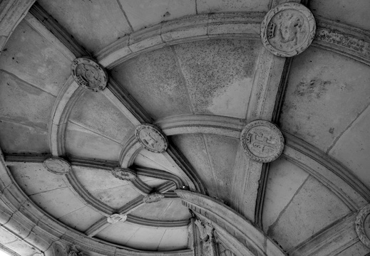  Curved stair roof