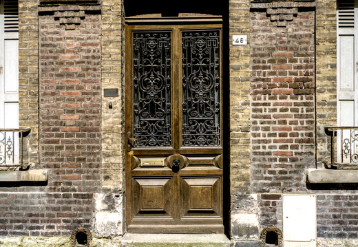 A heavy doorway