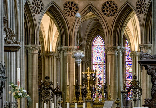 Big stained glass