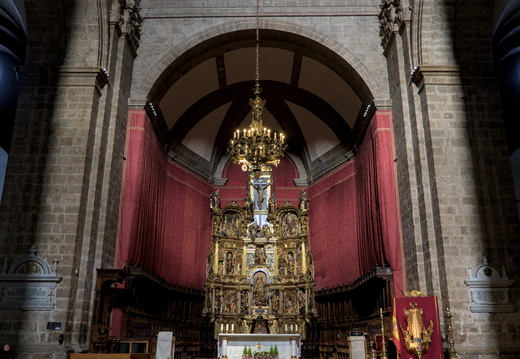 At the alter