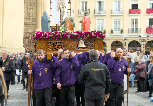 A band of purple men