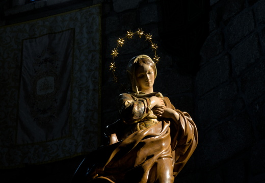 By the light of the window