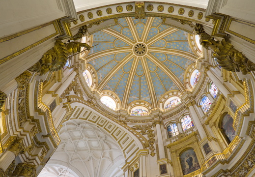 Granada Cathedral. What a roof