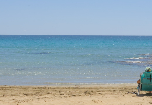 Enjoying the sea view