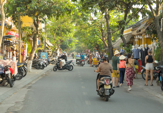 A busy Hoi An Street