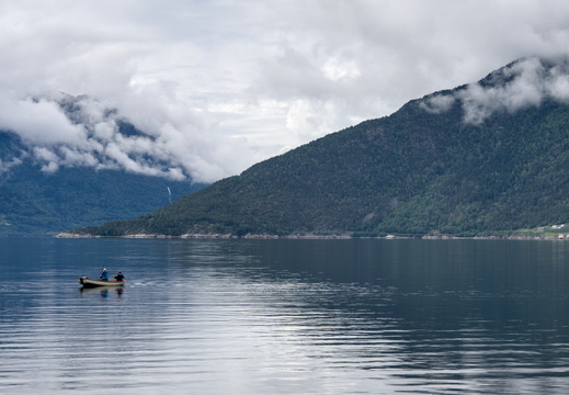 A lonely boat