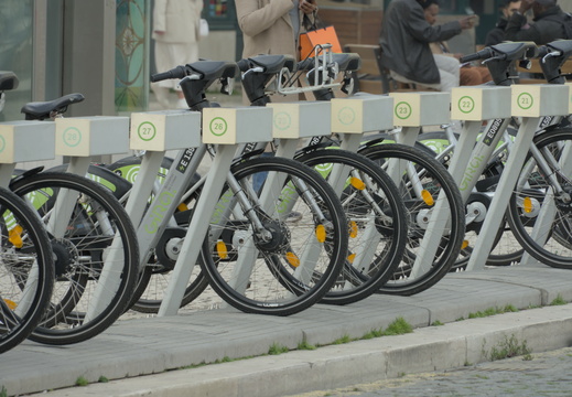 Locked Bikes