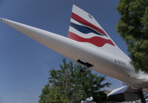  The tail of Concorde