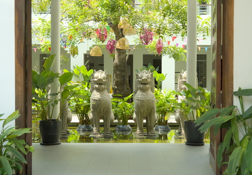 A grand entrance