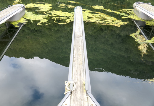 Three finger pontoon