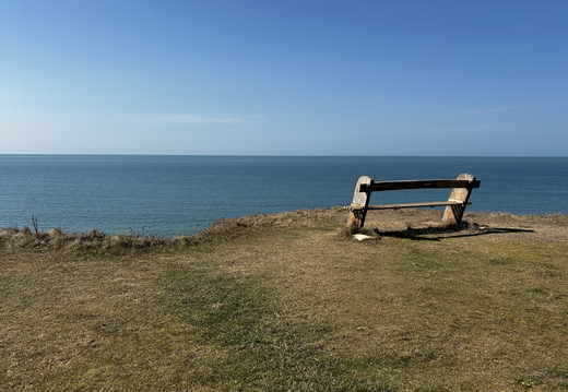 A calm sea with view
