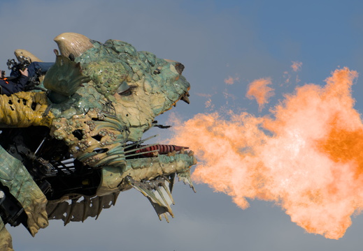 La Compagnie du Dragon fiery!
