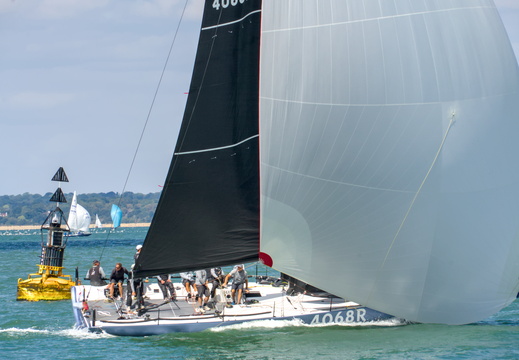 A soggy foot of the sail