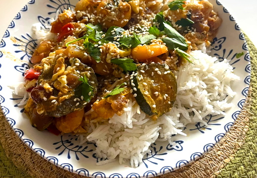 Thai beef and rice!