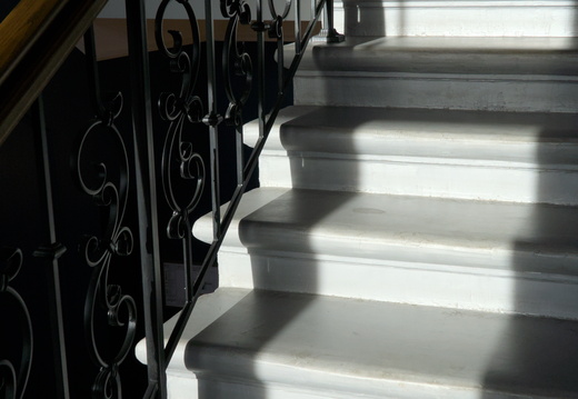 Light on the stairs